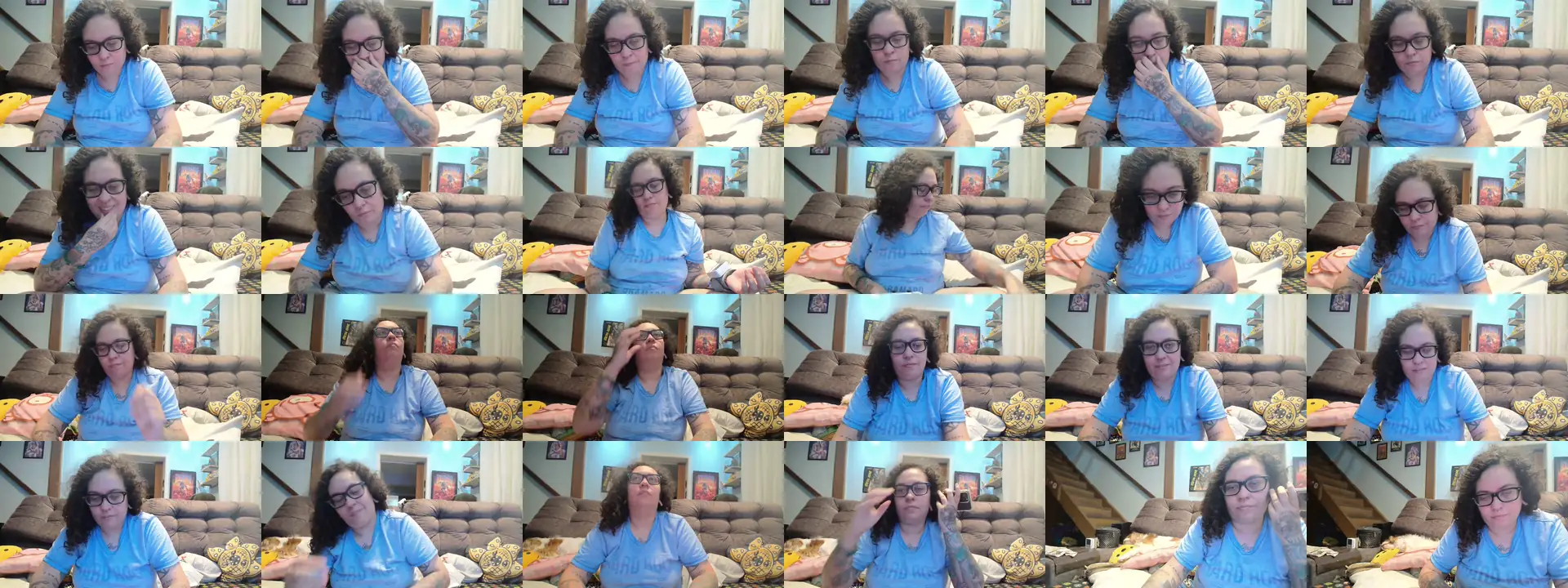 GirlGamer photo contact sheet