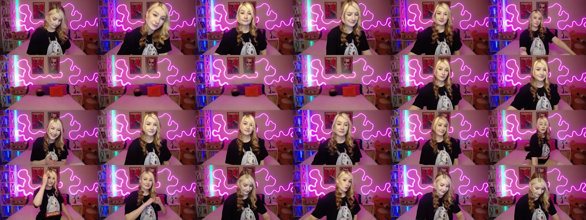 HOWERGIRL photo contact sheet