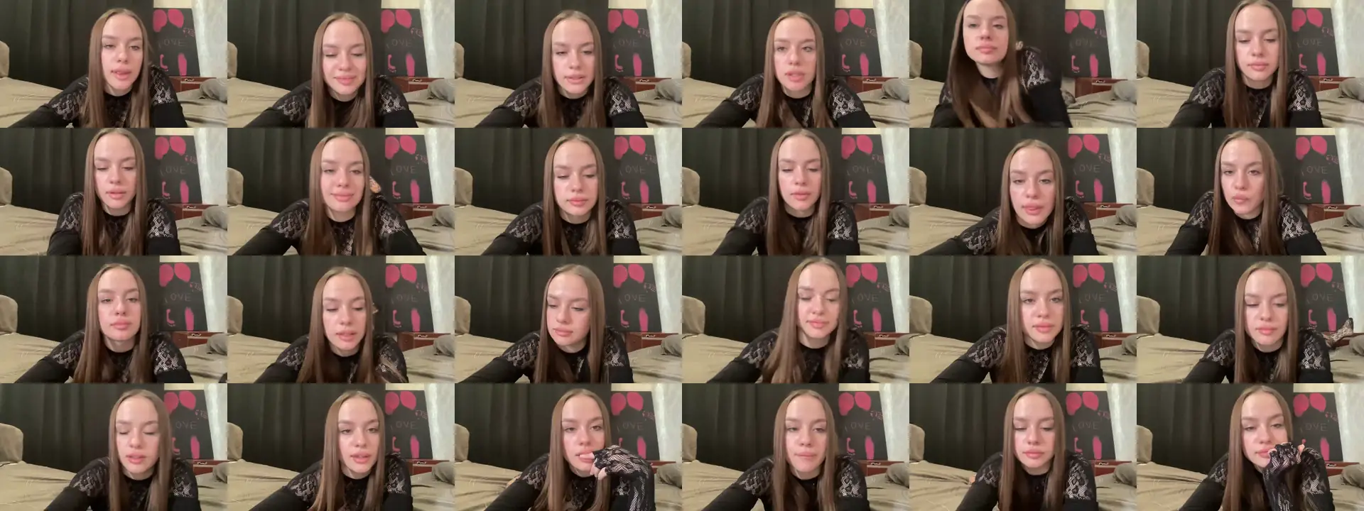 ItsSonya photo contact sheet