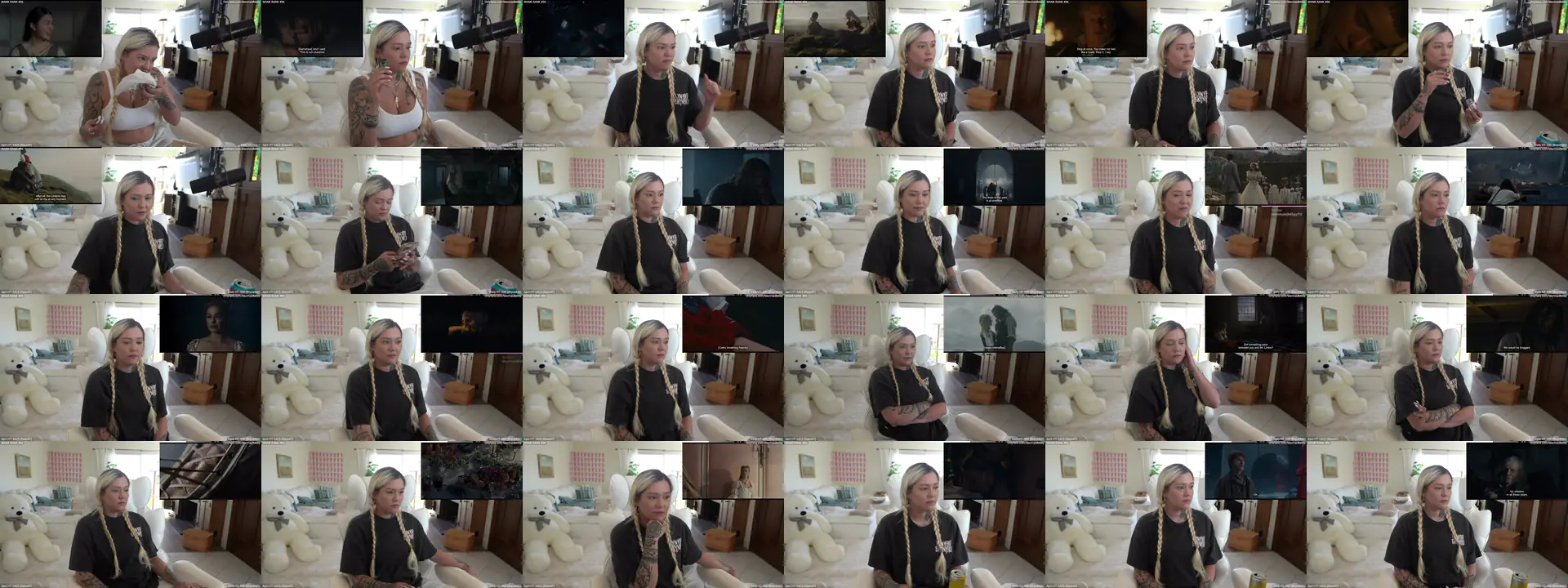 MermaidMiley photo contact sheet