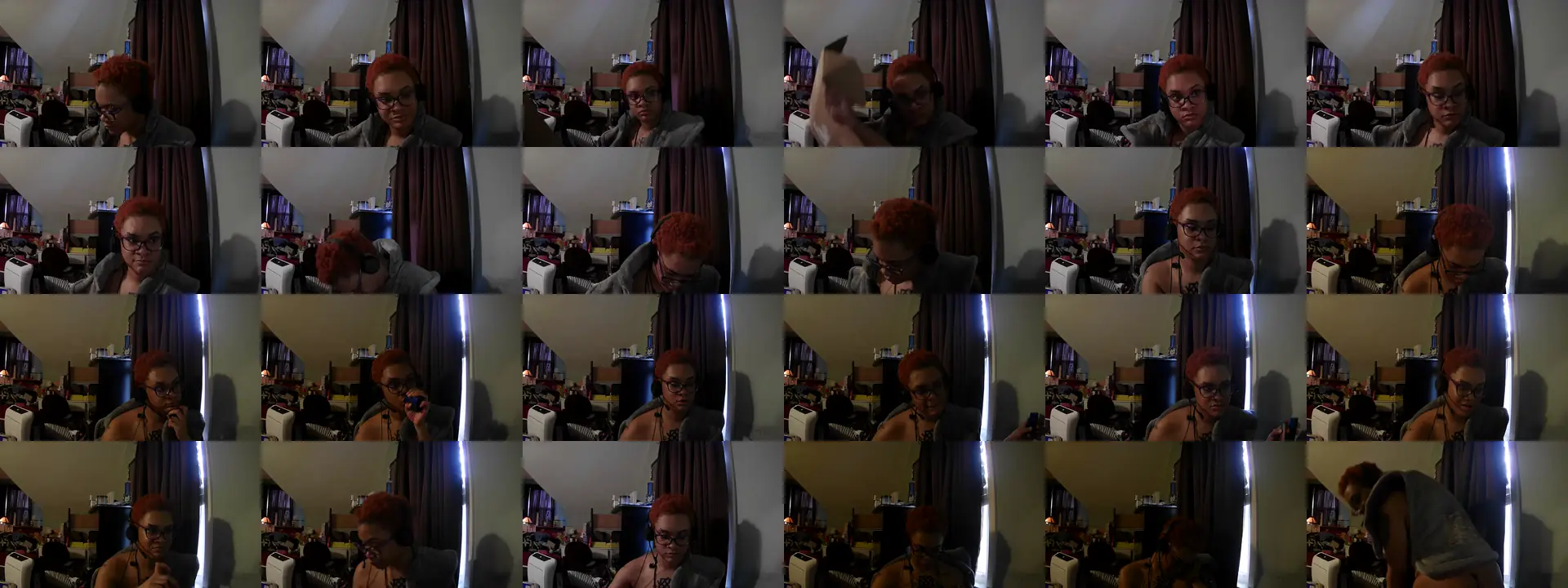 Nickytheehawtie photo contact sheet