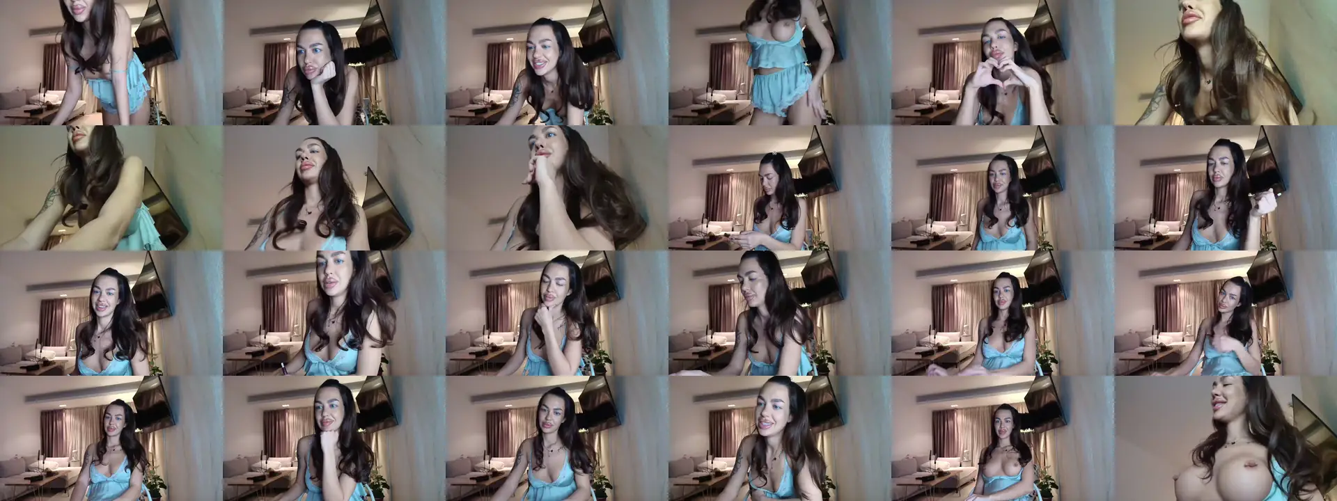 ScarlettXstar photo contact sheet