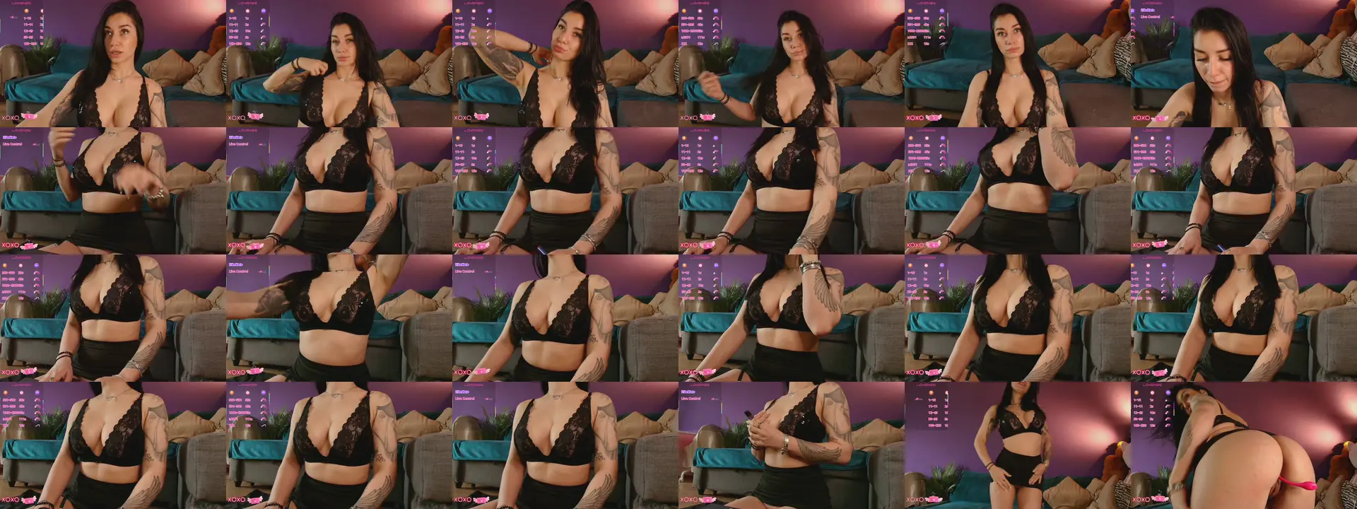 AishaAya photo contact sheet