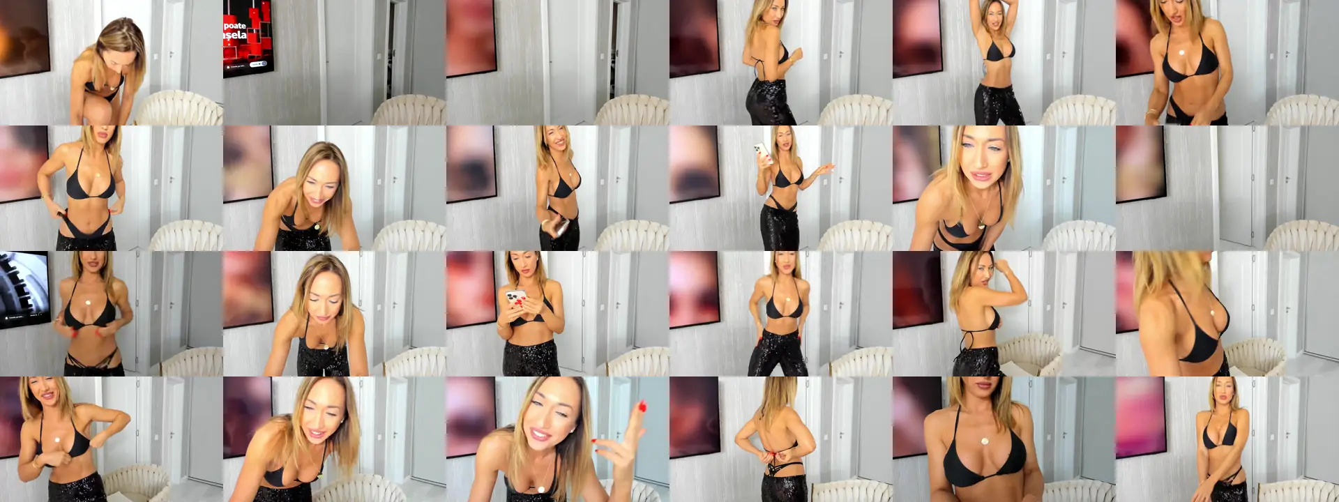 CrissMiss photo contact sheet