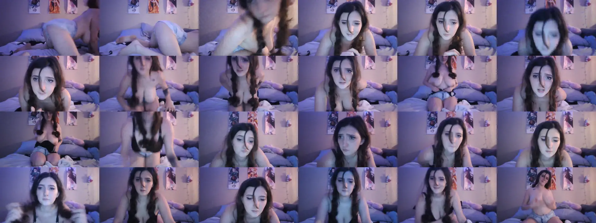 Dreamgirlali1 photo contact sheet