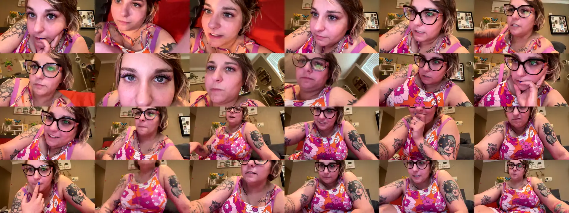 GoddessLilithRose photo contact sheet