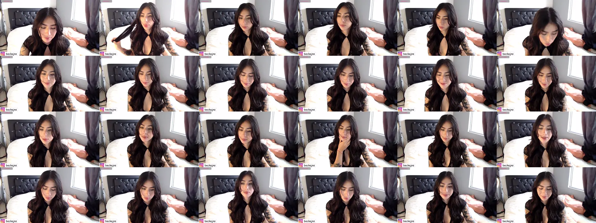 Imeiyou photo contact sheet