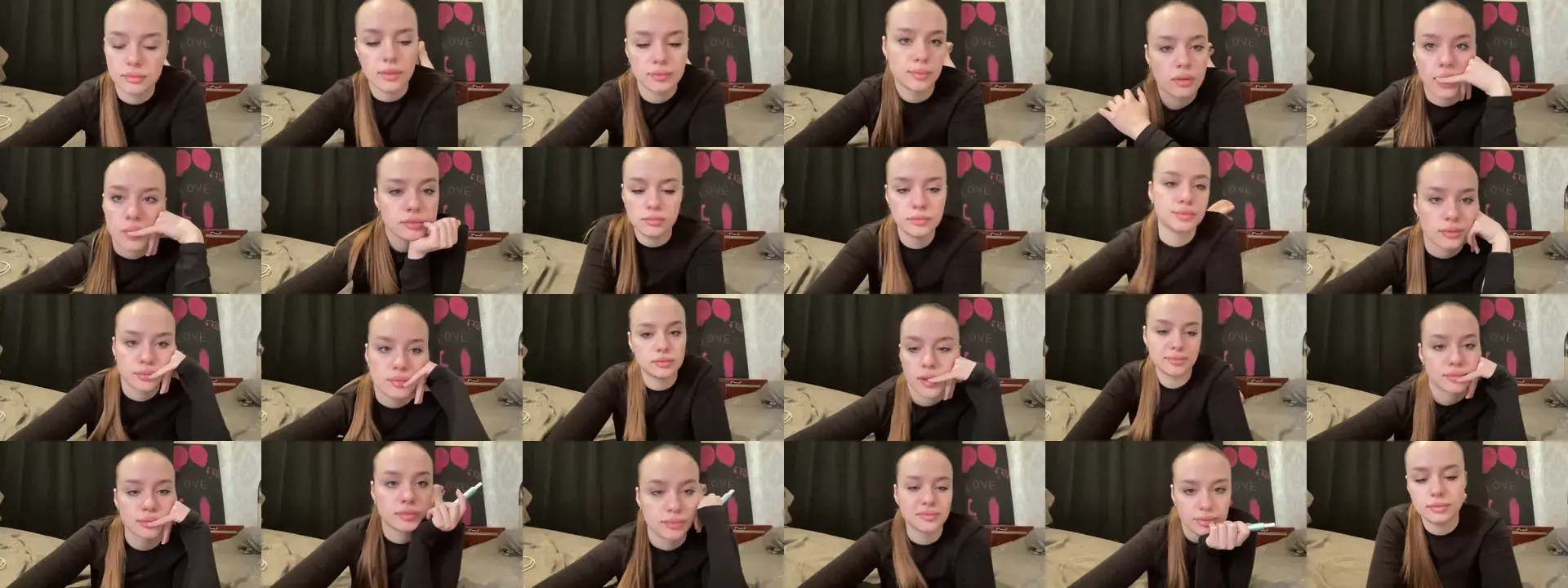 ItsSonya photo contact sheet