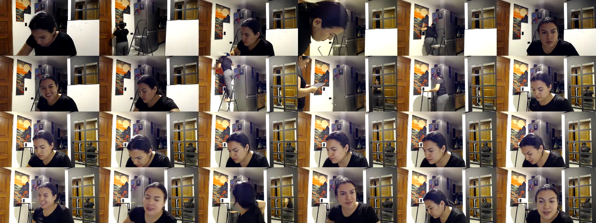 Kathegreen photo contact sheet