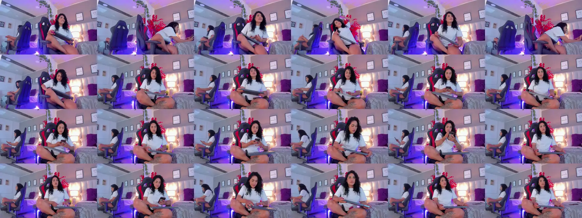 Kiara_kismet photo contact sheet