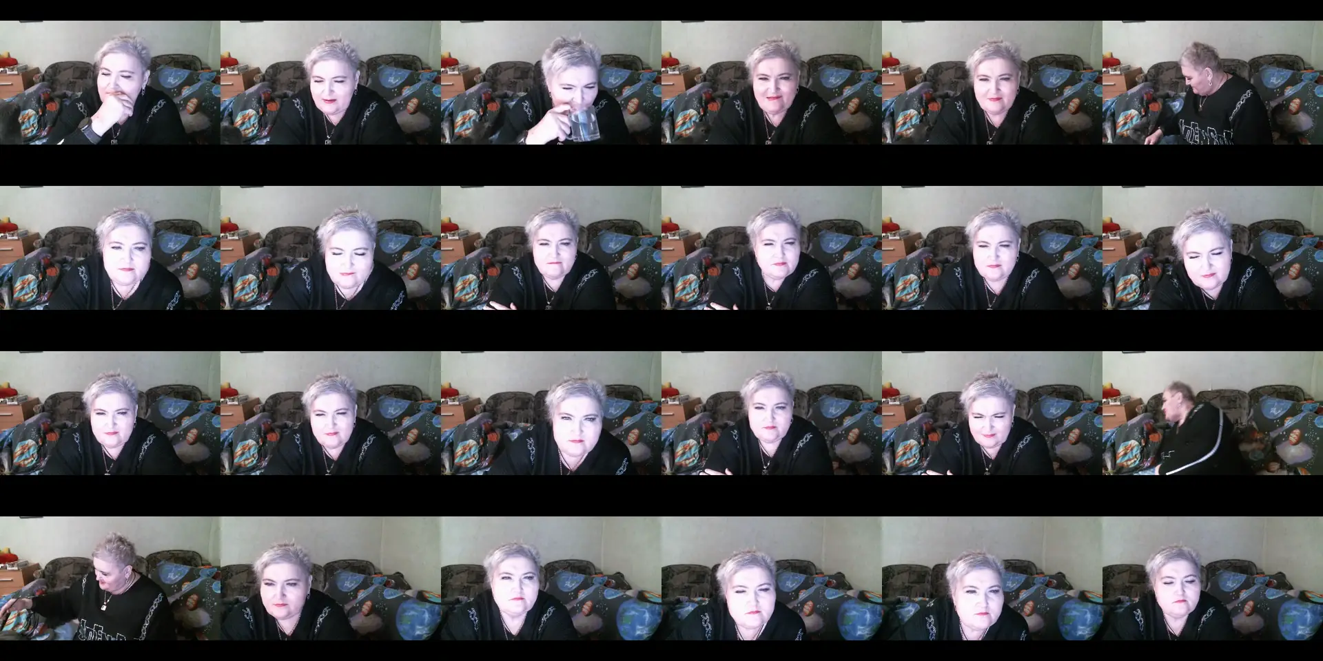 Lana005 photo contact sheet