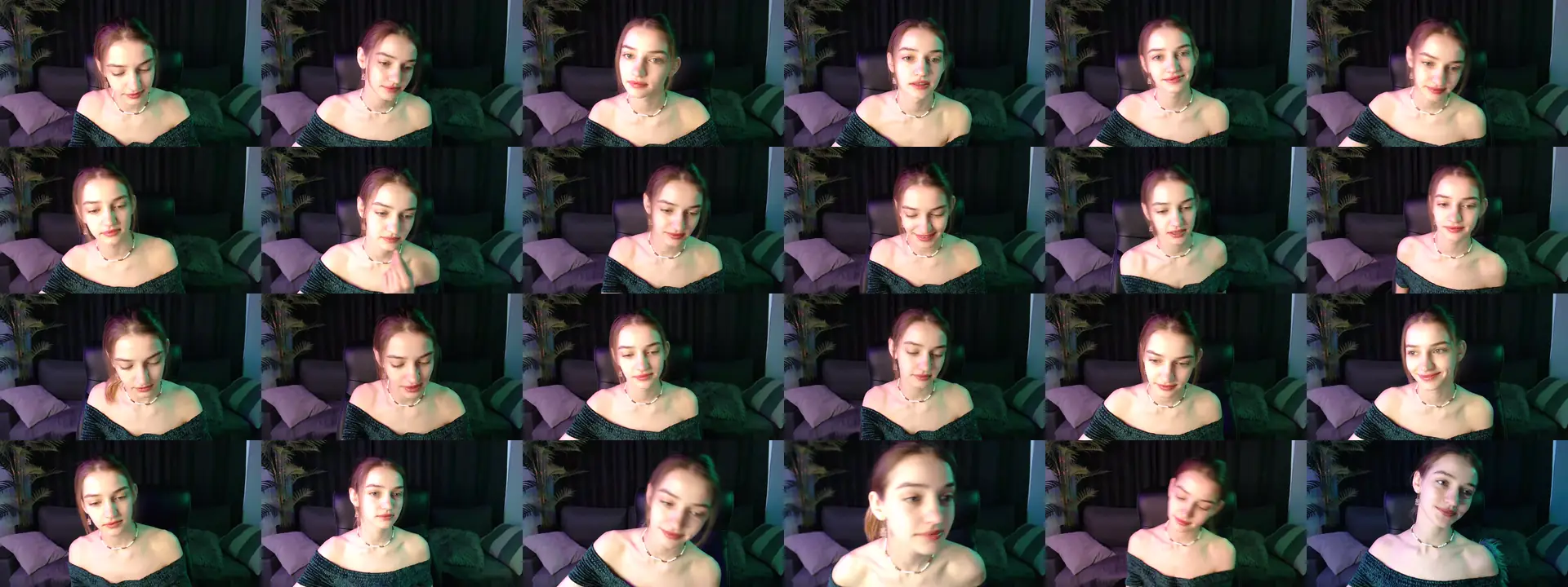 LaraMinx photo contact sheet