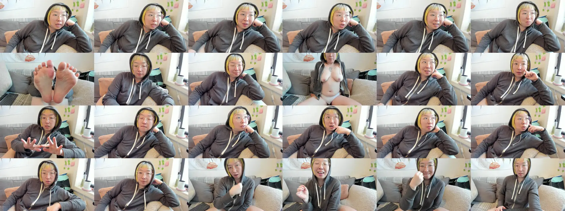 LuxGray photo contact sheet