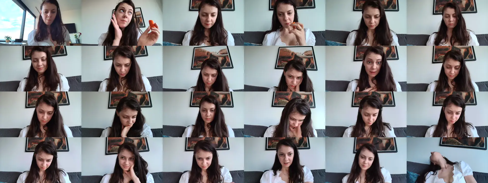 MissAracely photo contact sheet