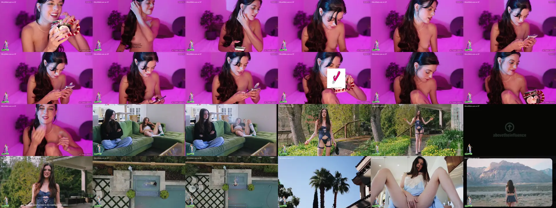 oliviawildin photo contact sheet