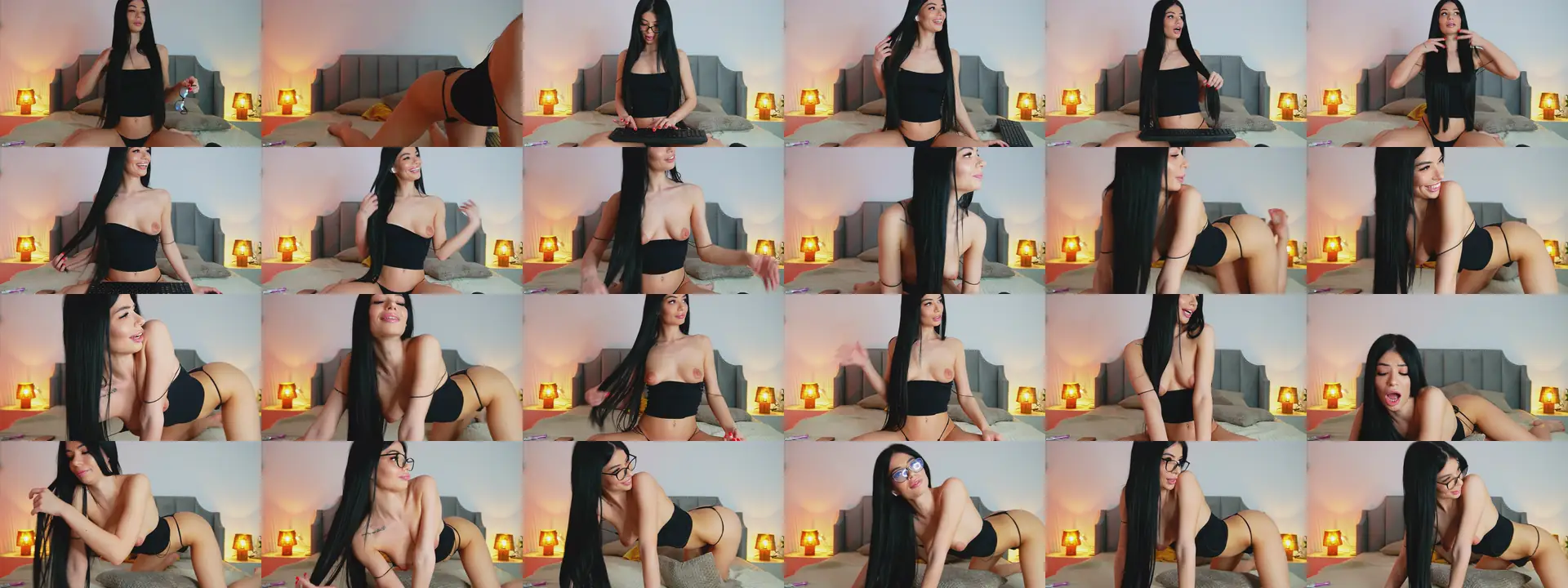 WowMila photo contact sheet