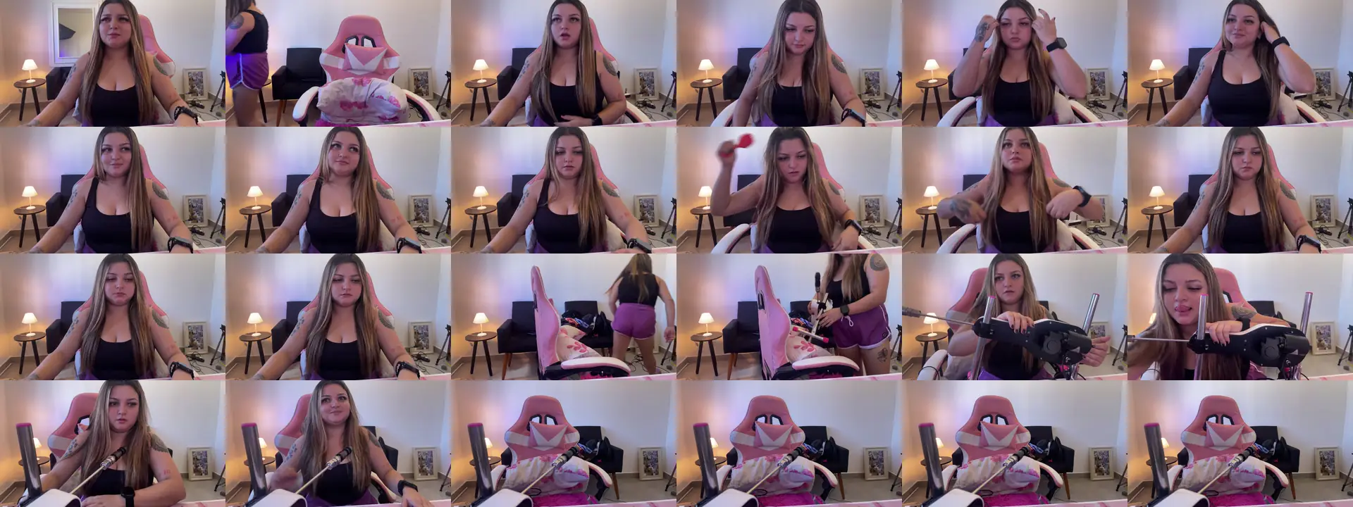 AmandhaX photo contact sheet