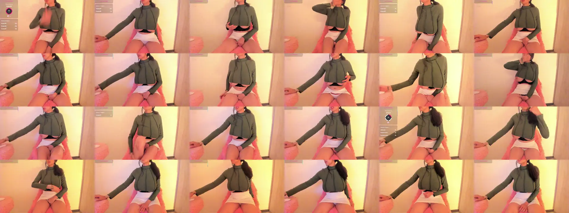 Amyboobs photo contact sheet