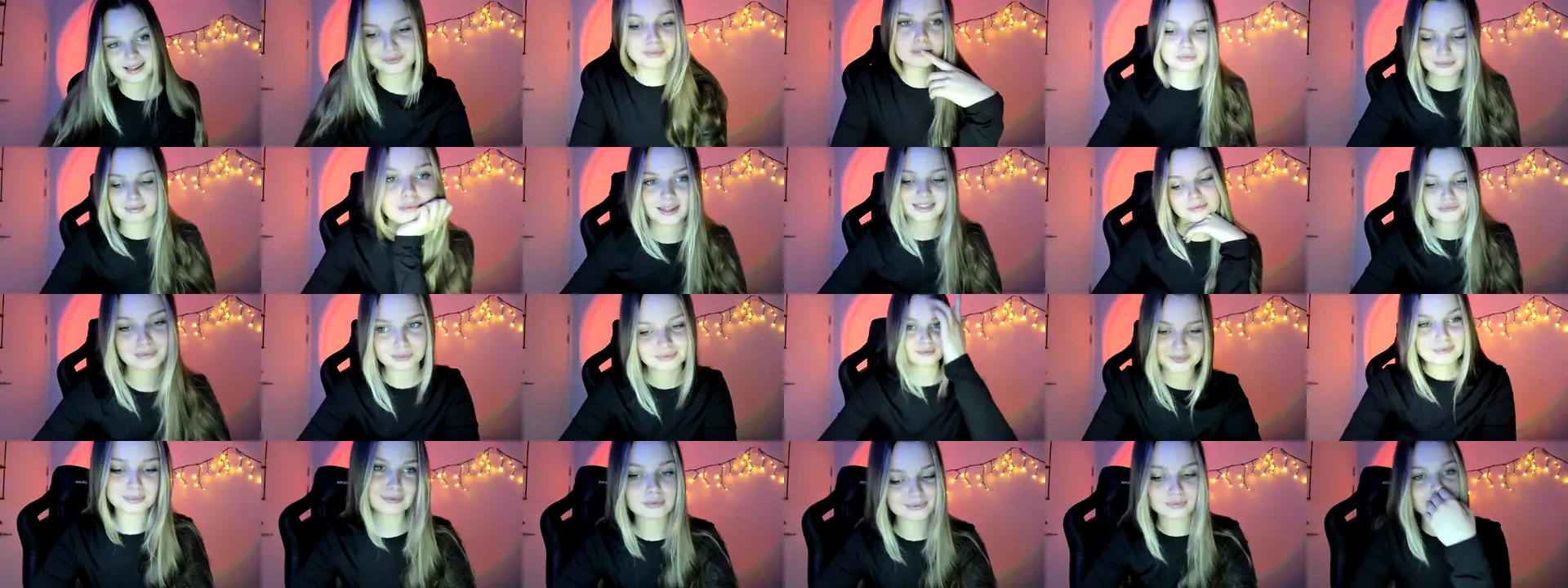 Annaneon photo contact sheet