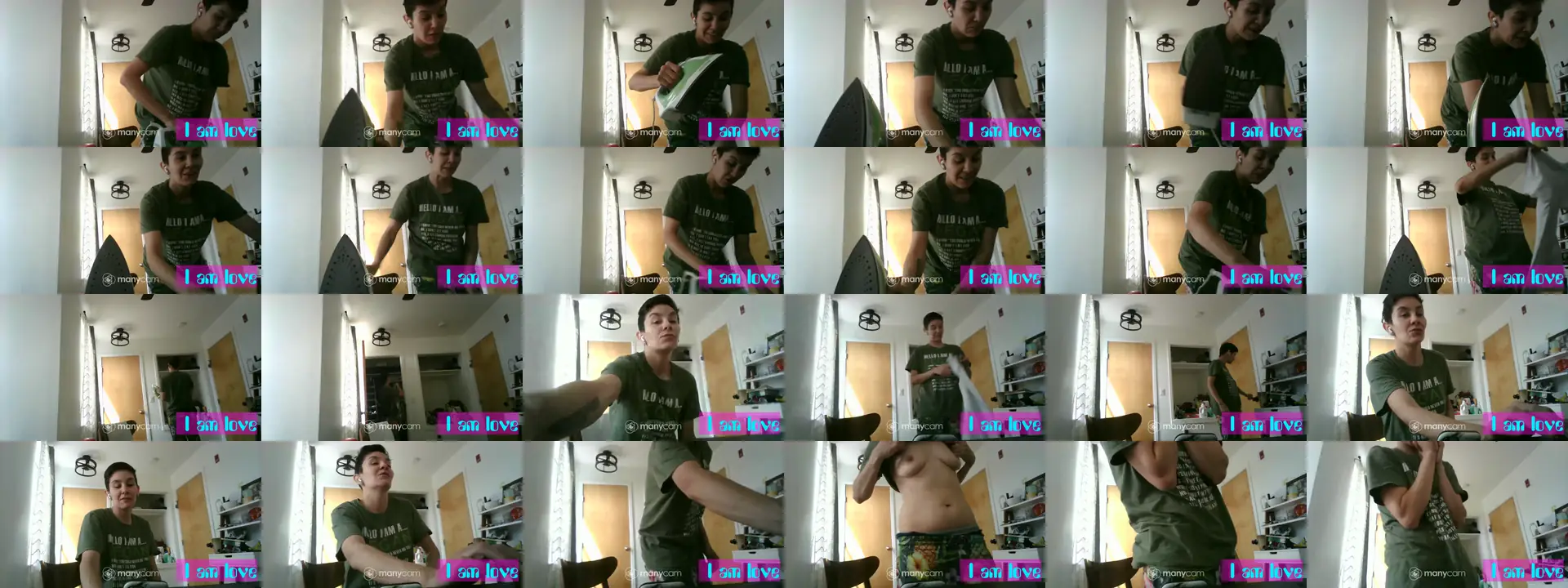 ARealBeing photo contact sheet