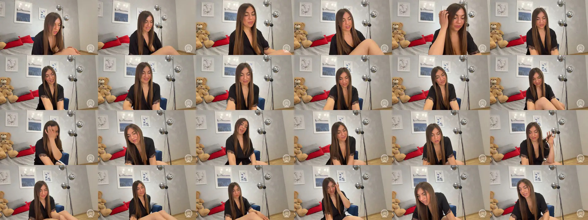 Babylovesweet photo contact sheet