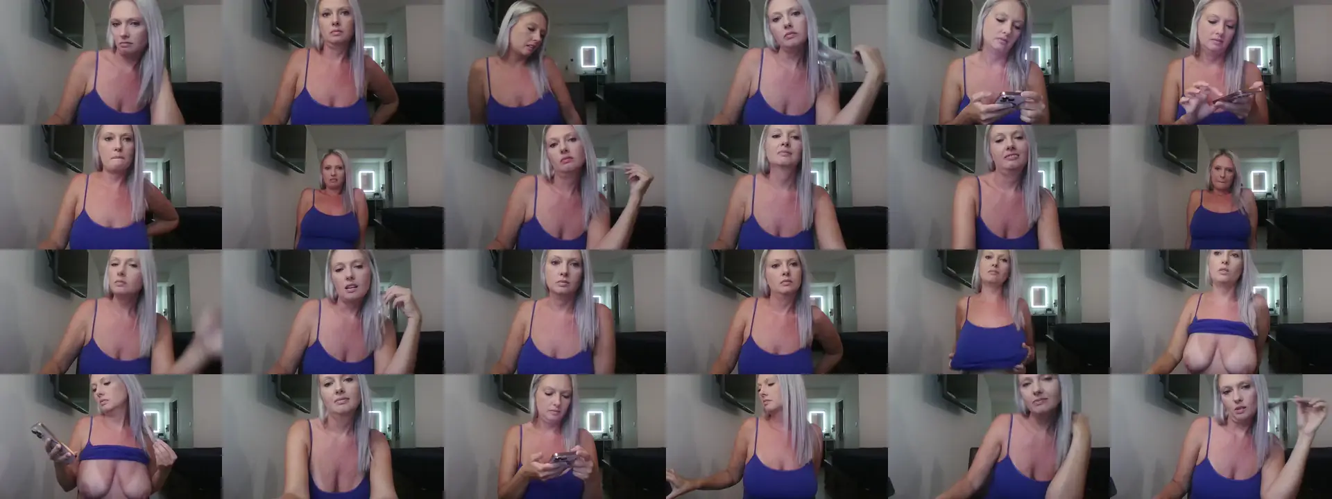 Crystaaal photo contact sheet