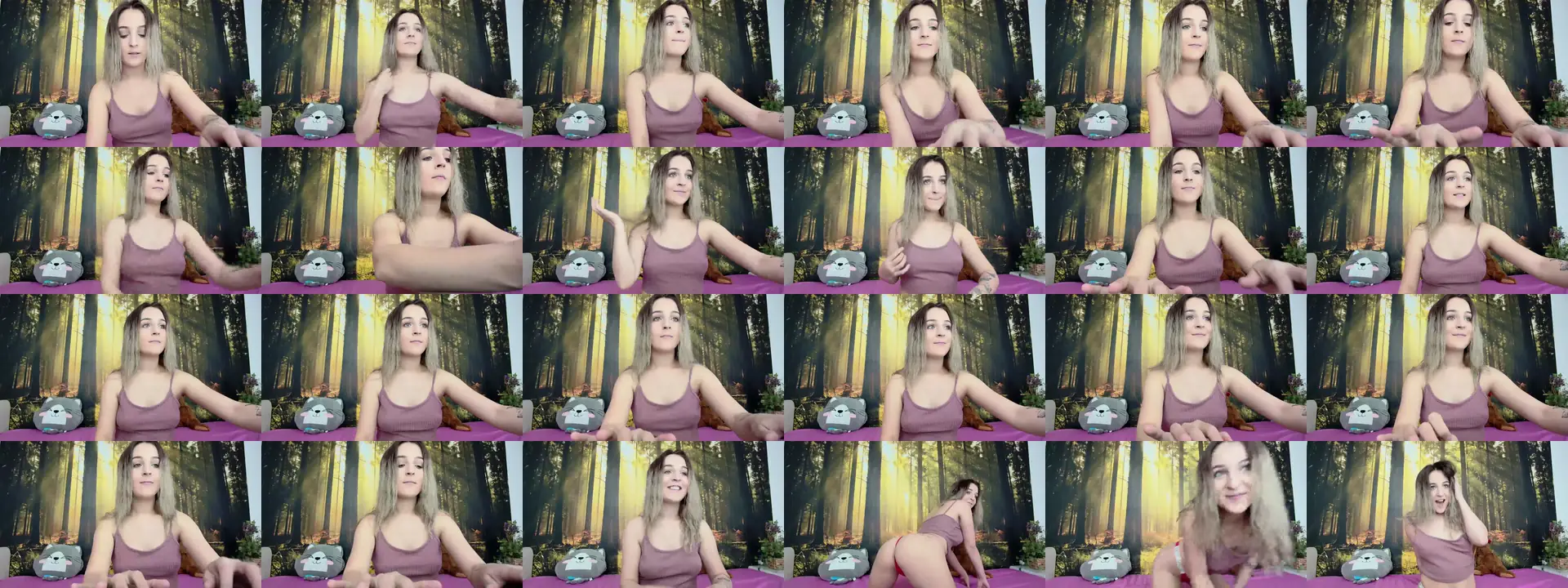 DiamondTemptress photo contact sheet