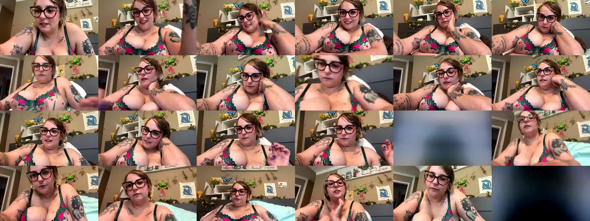 GoddessLilithRose photo contact sheet