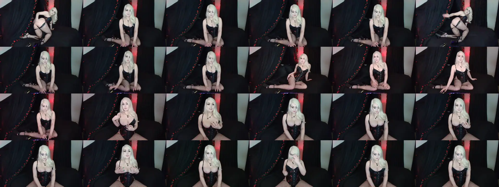 GwenBB photo contact sheet