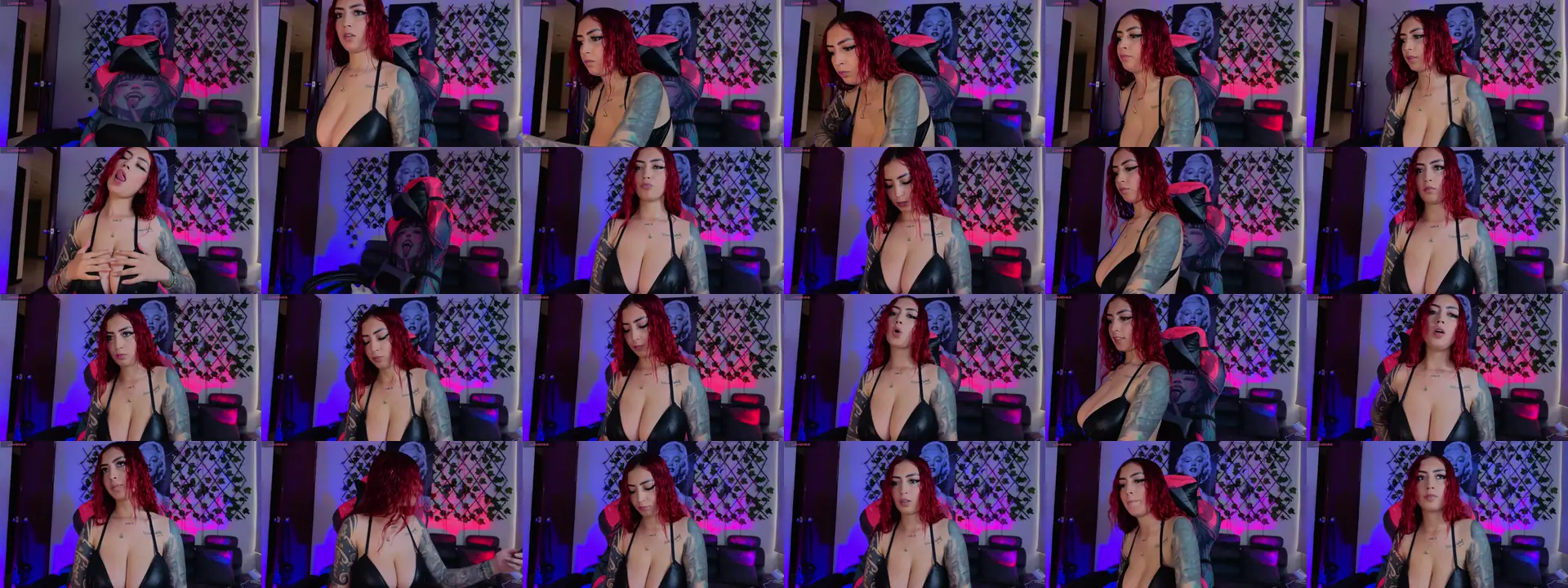 Honey_fox18 photo contact sheet