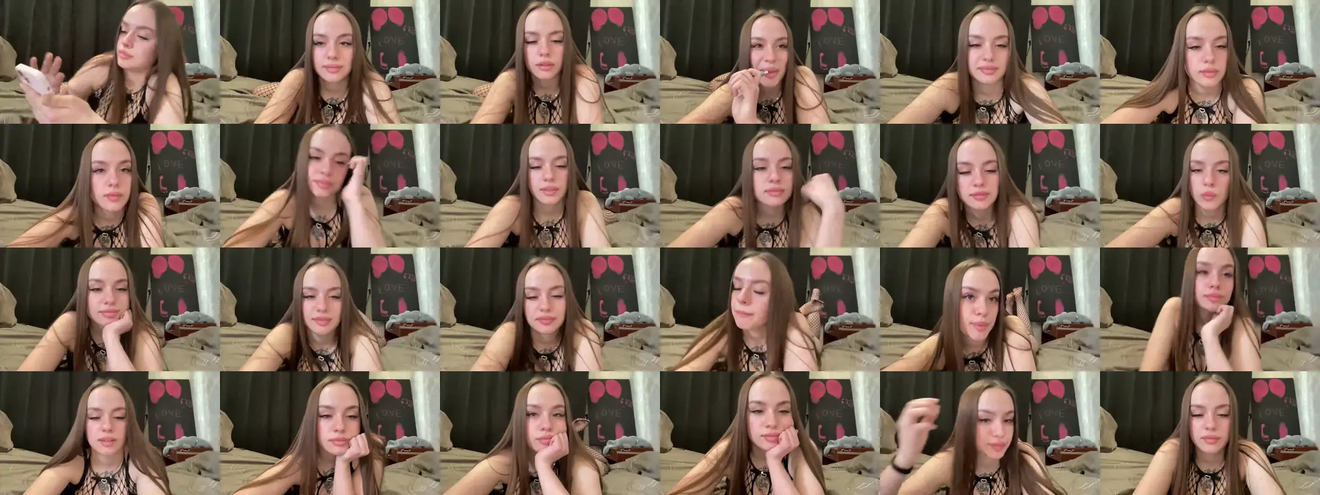 ItsSonya photo contact sheet