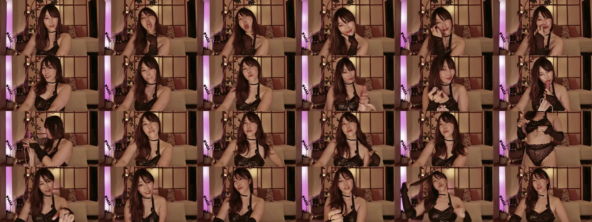 japanesequeen photo contact sheet