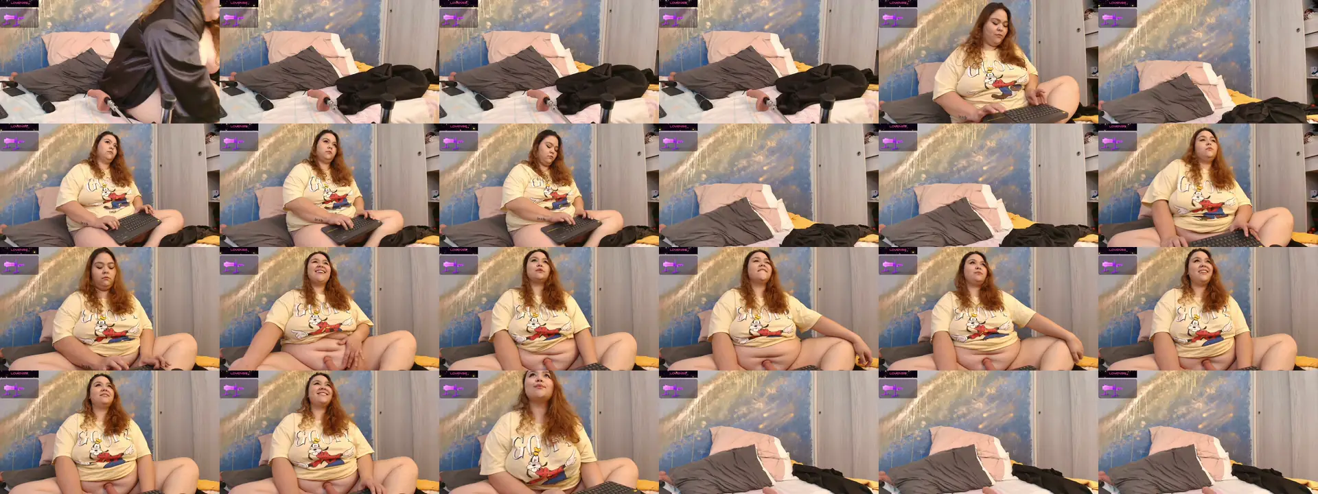 JuliasweetXL photo contact sheet