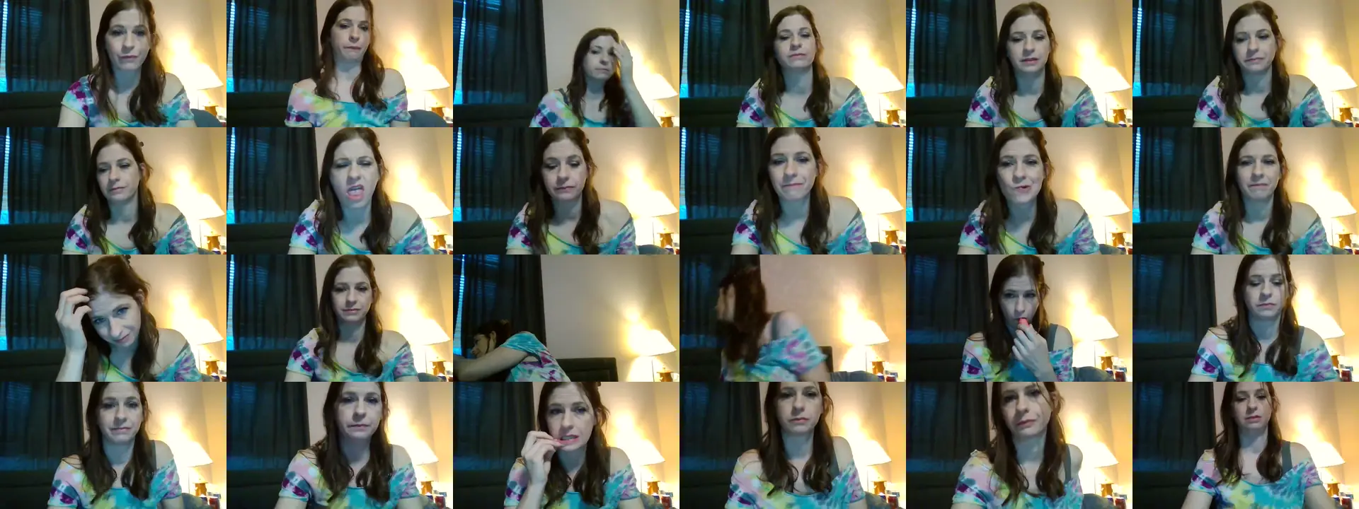 Krissymies photo contact sheet