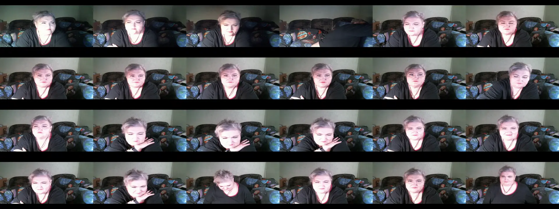 Lana005 photo contact sheet