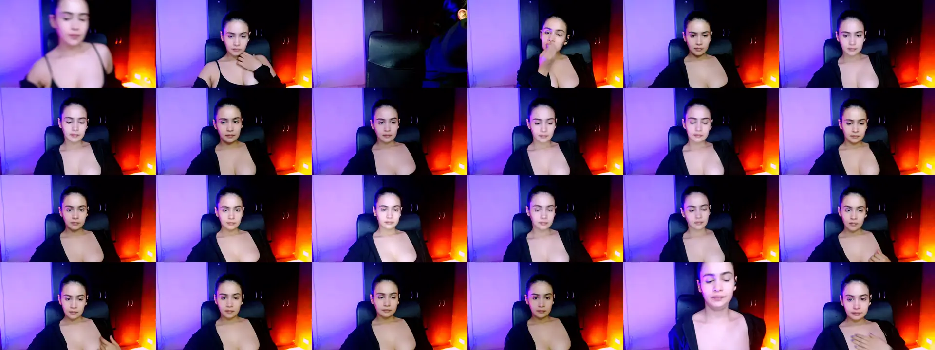 Lilithzaffron photo contact sheet