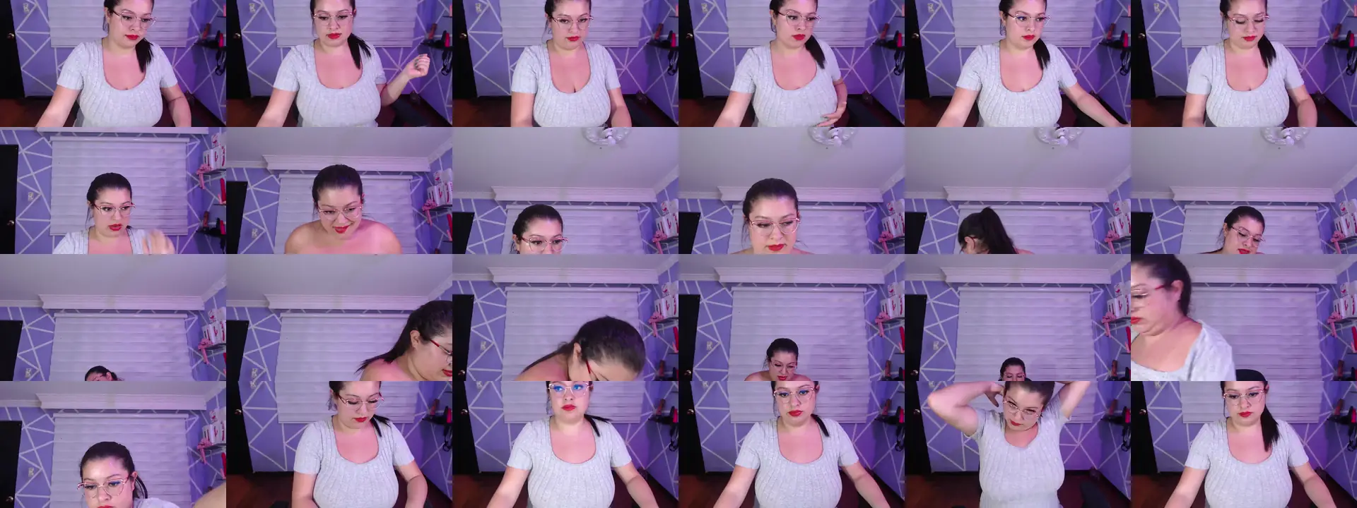 MiiaaJoness photo contact sheet