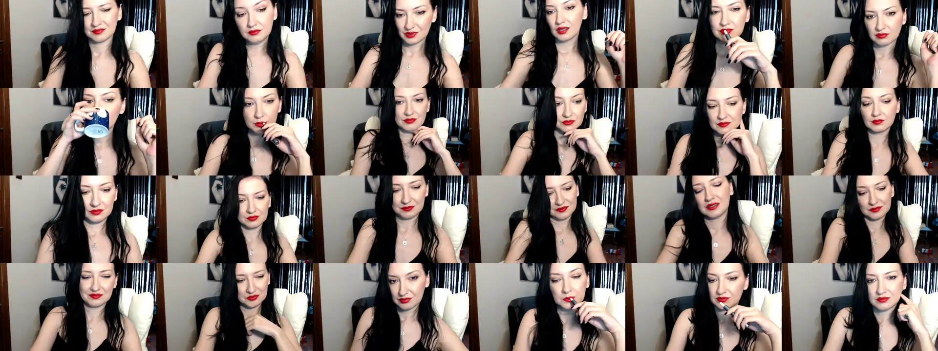 MistressNadia photo contact sheet