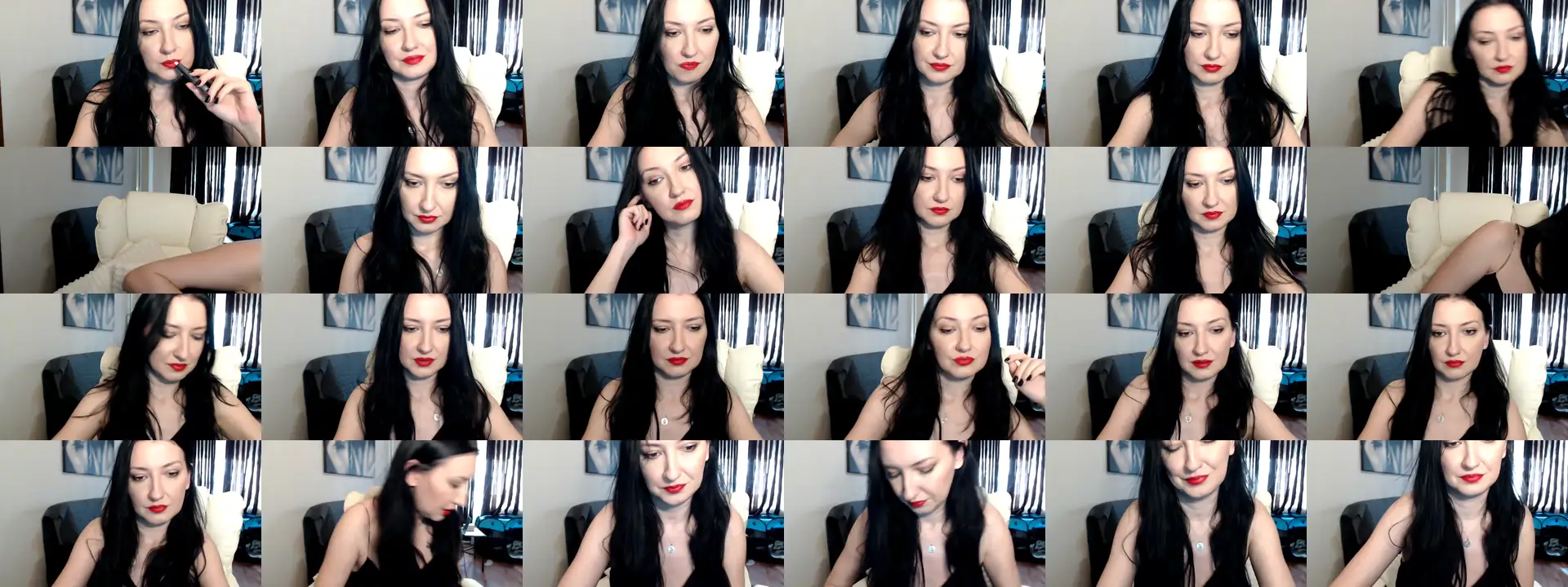 MistressNadia photo contact sheet