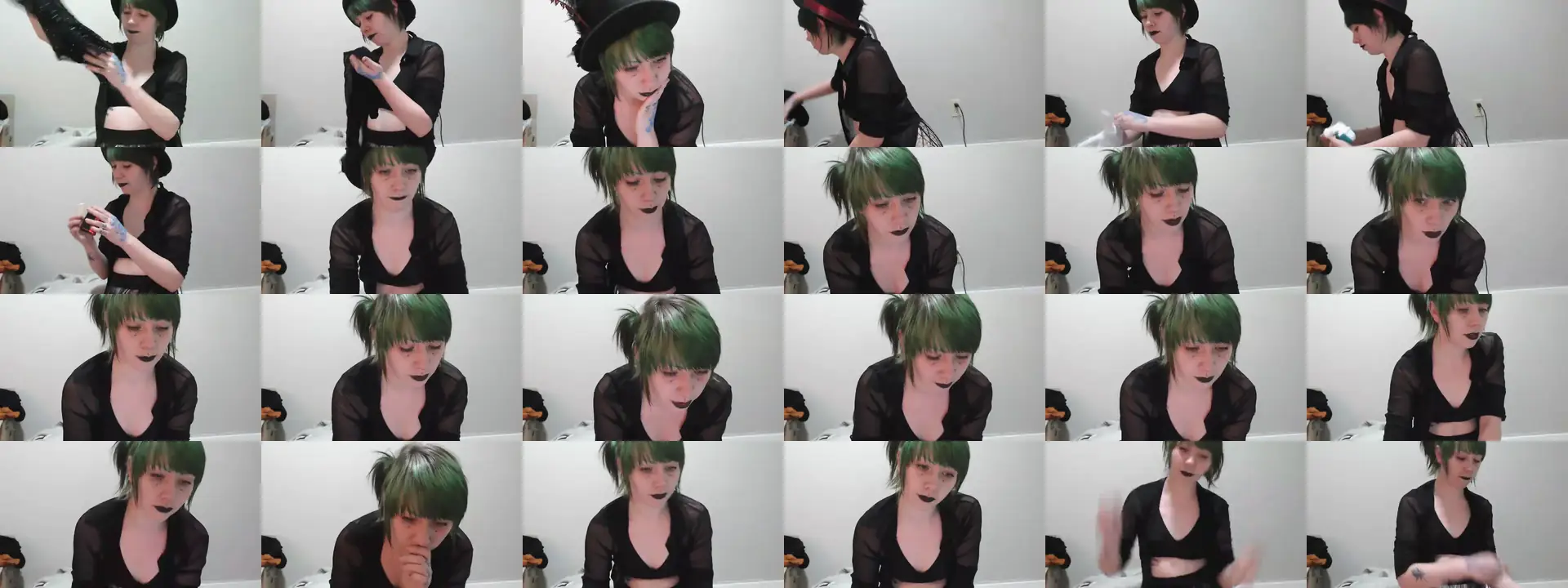 moooonbbfloof photo contact sheet