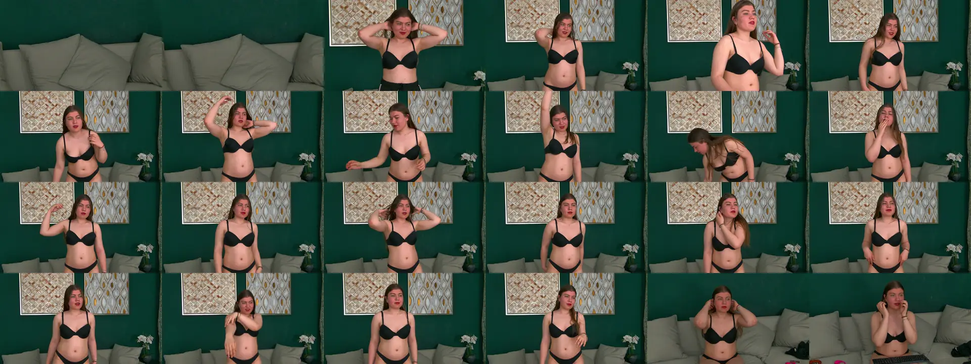 PolinaBlond photo contact sheet