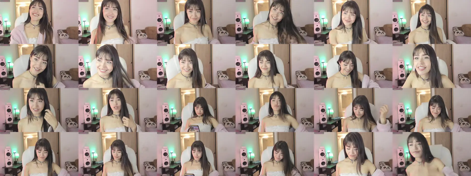 SweetyJanne photo contact sheet