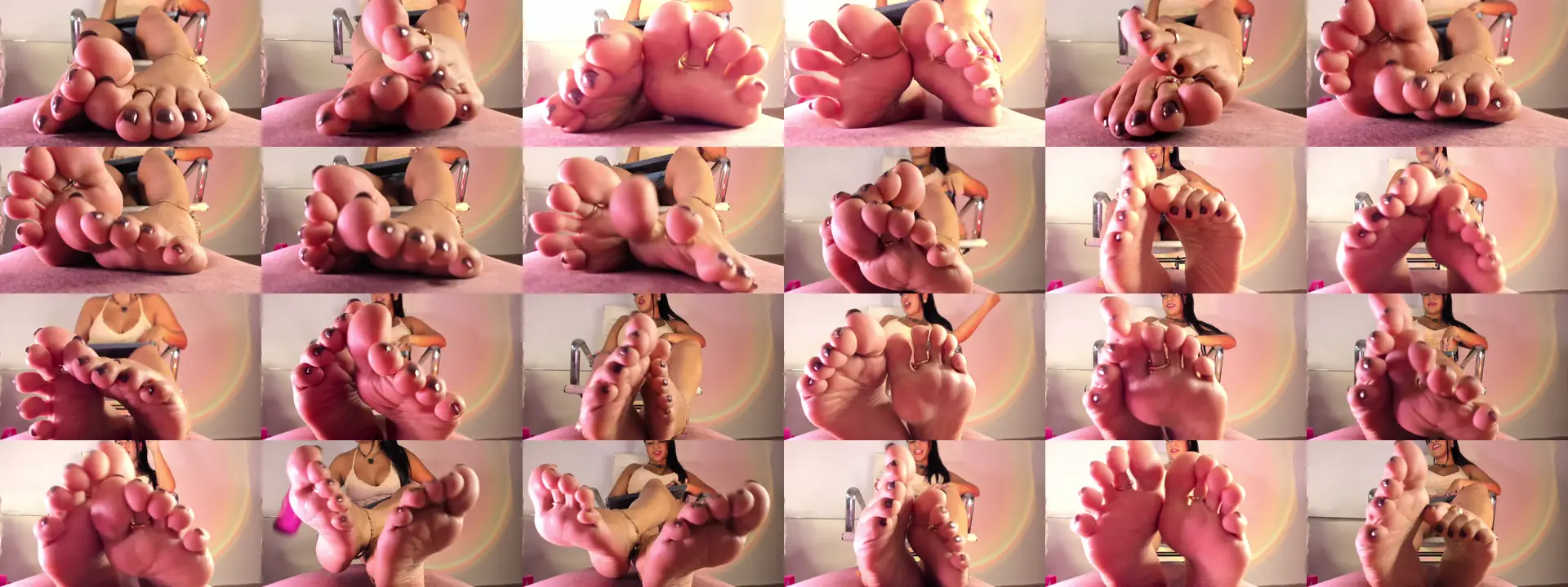 Val_FeetQueen photo contact sheet