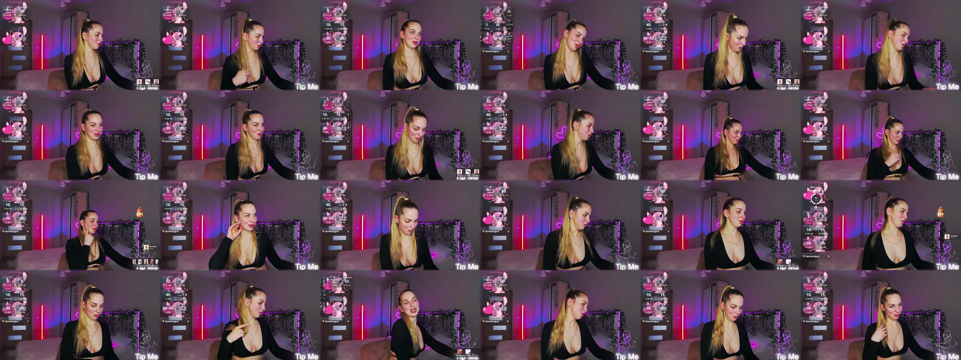 Alexandracan photo contact sheet