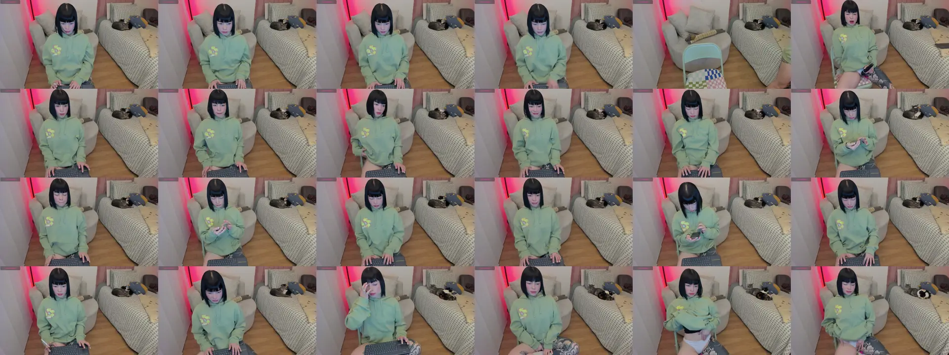 Amapola7 photo contact sheet