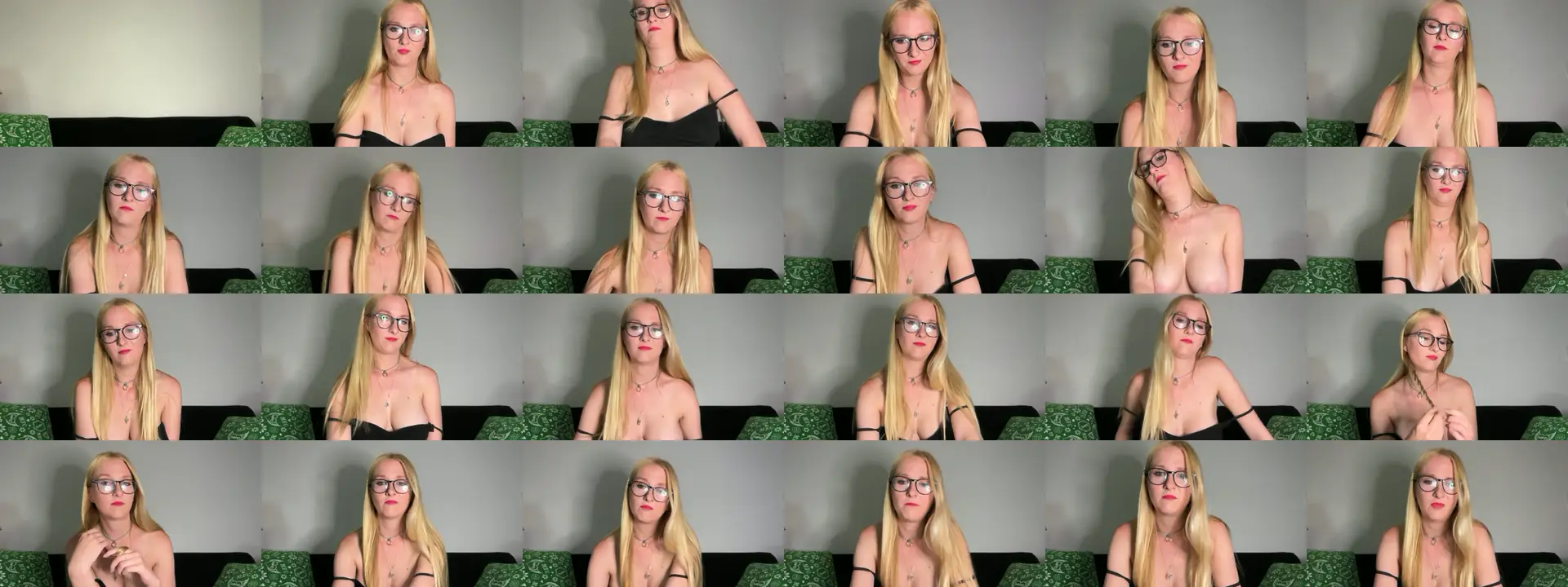 AudryMadison photo contact sheet