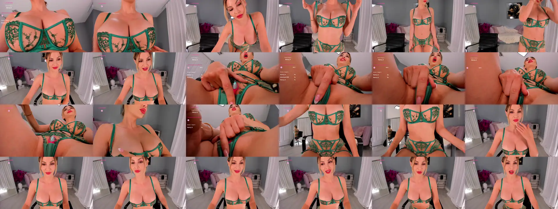 Bewitching photo contact sheet