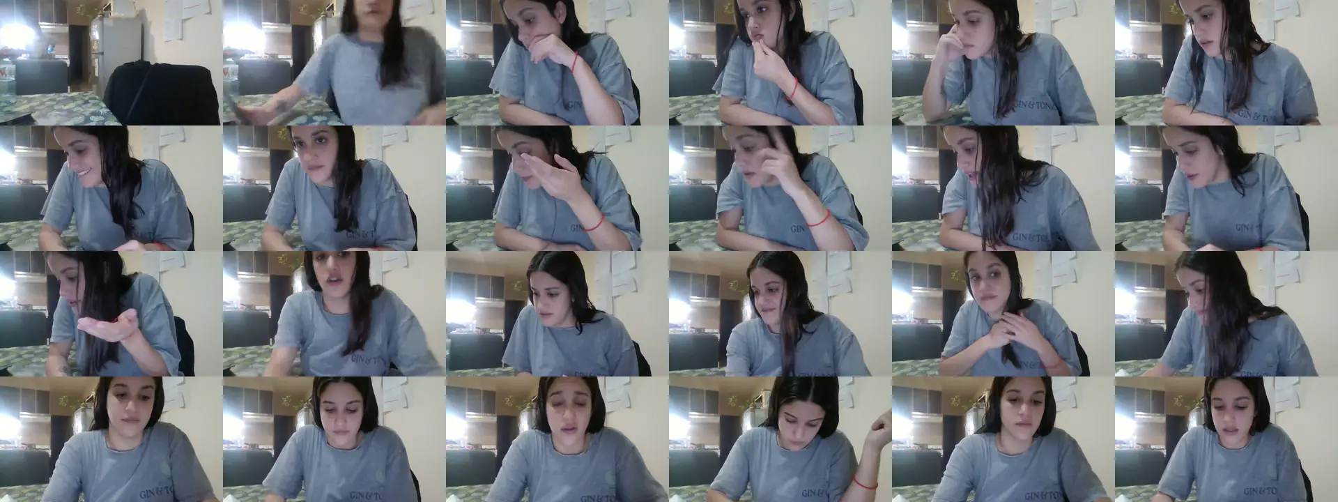 Candelita photo contact sheet