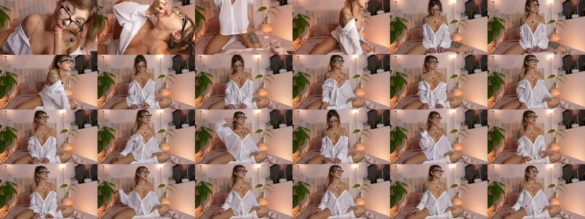 DaniRouge photo contact sheet