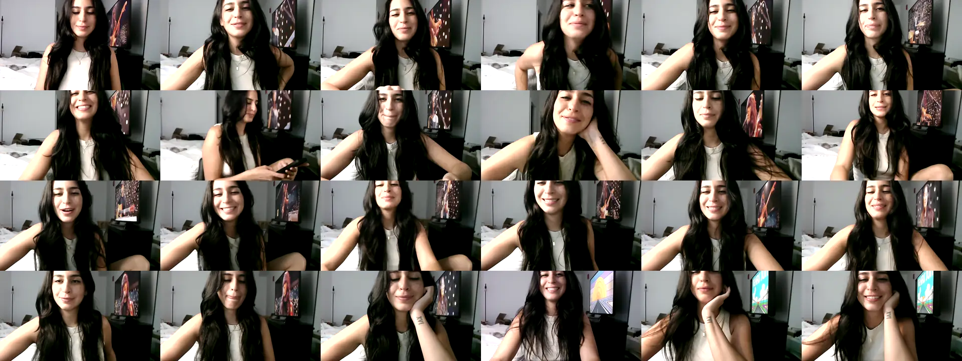 FreckledPoni photo contact sheet